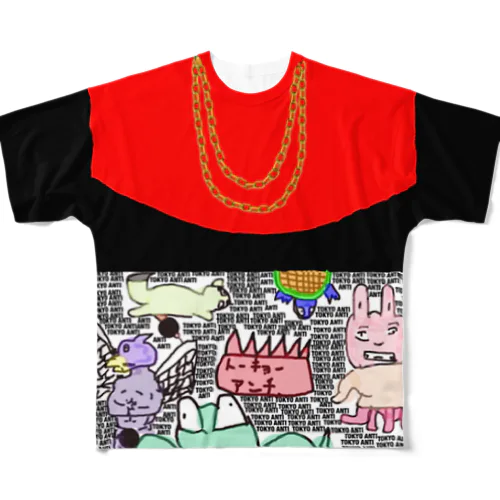 TOKYO ANTI ー混沌ー フルグラフィックTシャツ