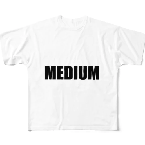 MEDIUM 中盛 All-Over Print T-Shirt