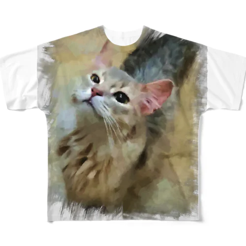 ソマリブルー All-Over Print T-Shirt