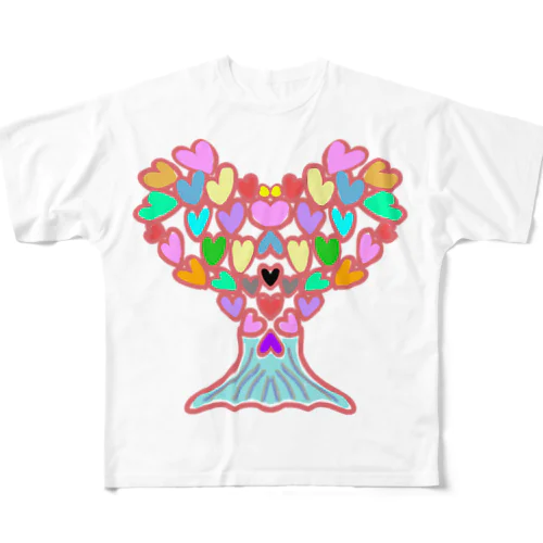 悲喜こもごも All-Over Print T-Shirt