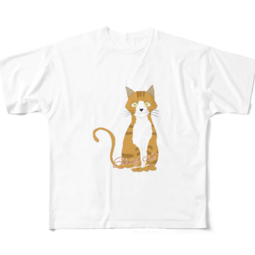 野良猫ちゃん All-Over Print T-Shirt