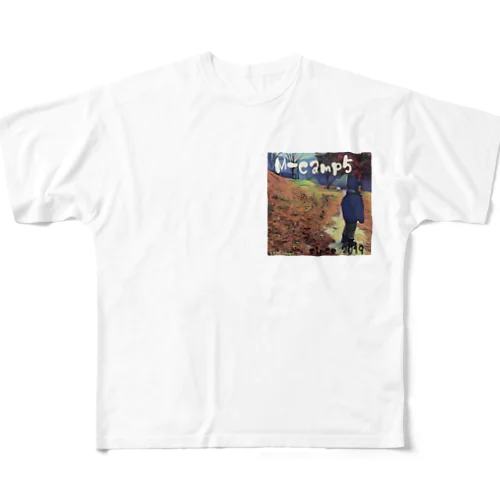 M-camp5 フルグラフィックTシャツ