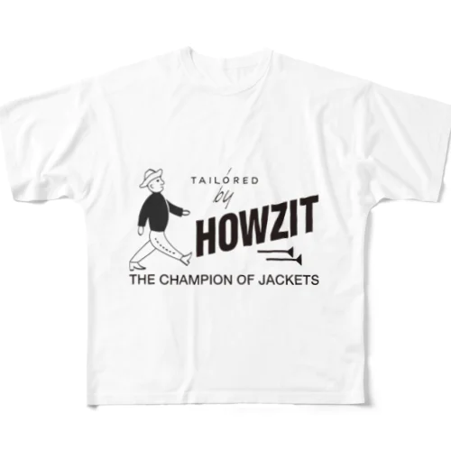 HOWZIT フルグラフィックTシャツ