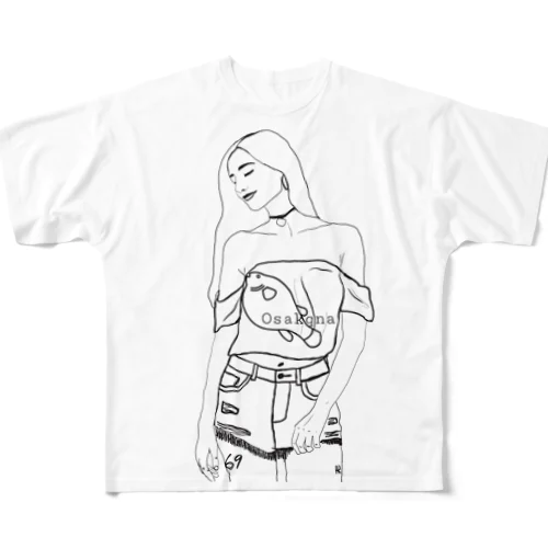 卸売シリーズ All-Over Print T-Shirt