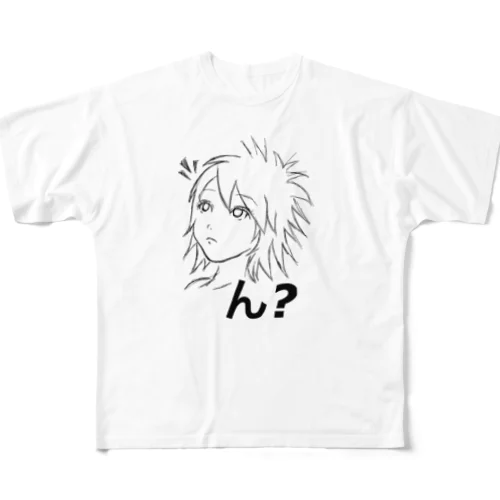 ん? フルグラフィックTシャツ