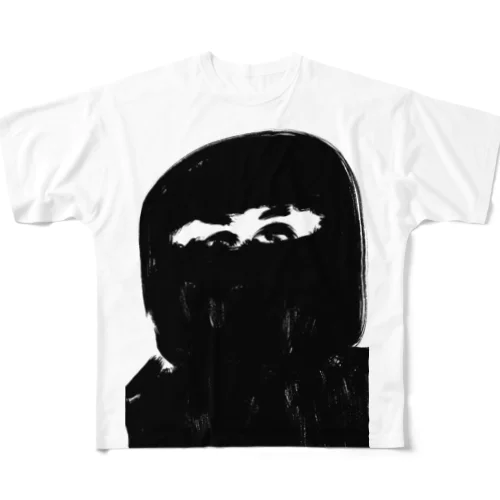 FACE”3” All-Over Print T-Shirt