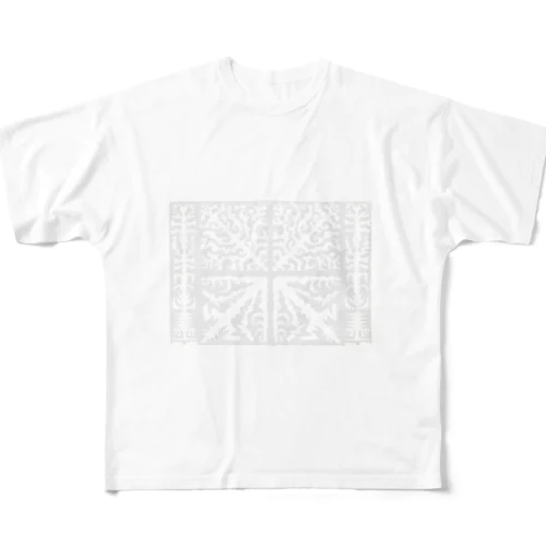 レース All-Over Print T-Shirt