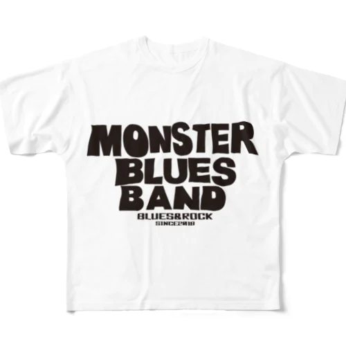 Monster君2号 フルグラフィックTシャツ