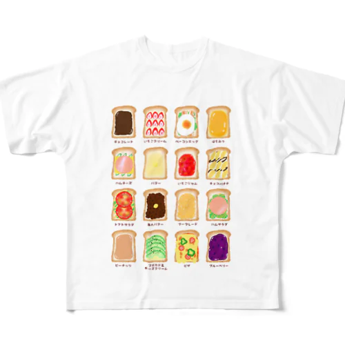 トースト・アレンジ All-Over Print T-Shirt