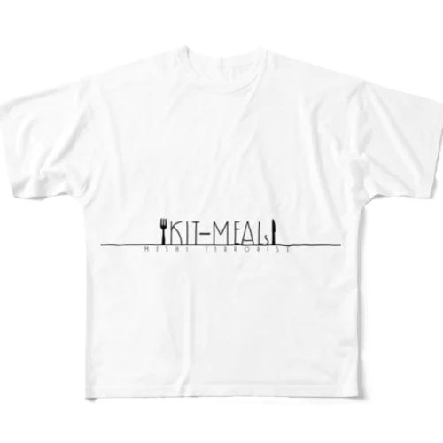 KIT-MEALs フルグラフィックTシャツ