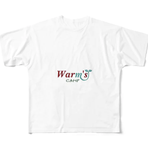 warms camp限定！ フルグラフィックTシャツ