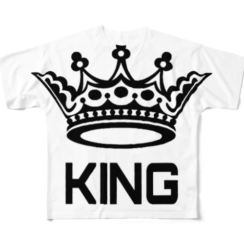 QUEEN【KINGバージョン】 オリジナルグッズ フルグラフィックTシャツ