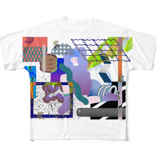 煩悩クラブ All-Over Print T-Shirt
