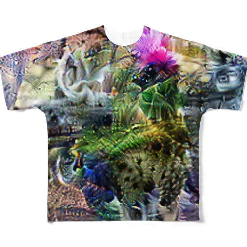 googlenet-inception5b_branch4_1-70 All-Over Print T-Shirt