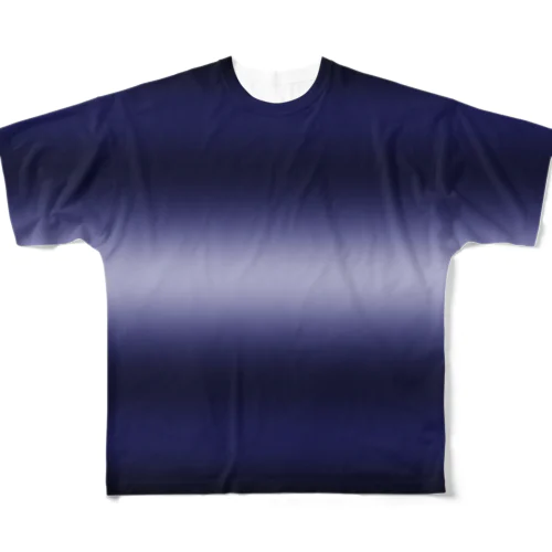 グラデーション　プライドフラッグ　レザー All-Over Print T-Shirt