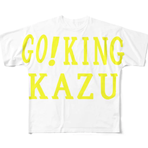 GO！キング　カズ（GO！KING KAZU） All-Over Print T-Shirt