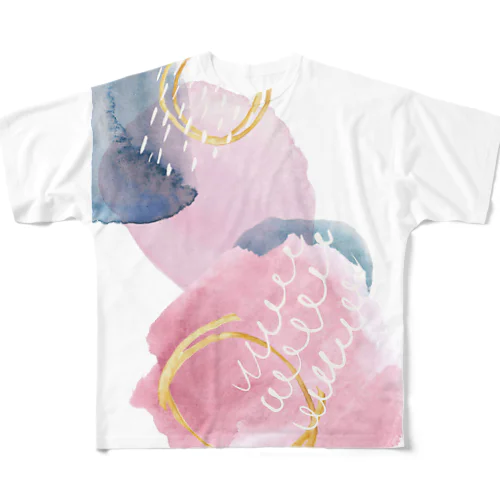 春の雨はあたたかい All-Over Print T-Shirt