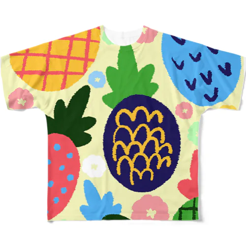 ぱいなつぷる All-Over Print T-Shirt