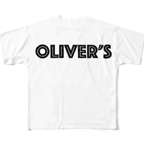 Oliver's logo フルグラフィックTシャツ