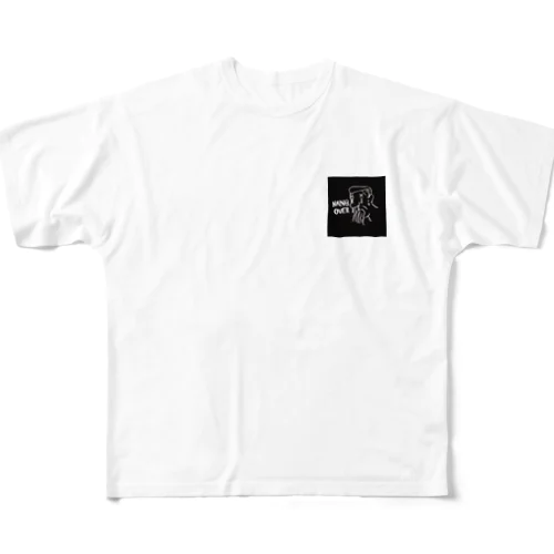 HANG  OVER Tシャツ フルグラフィックTシャツ