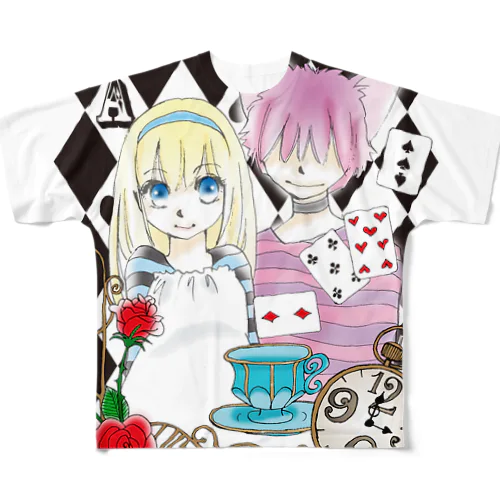 Alice All-Over Print T-Shirt