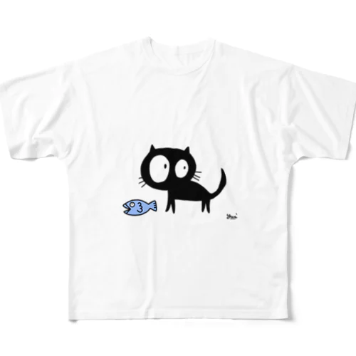 くろちゃん All-Over Print T-Shirt