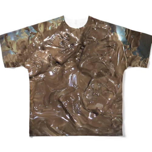 マーブルチョコ All-Over Print T-Shirt