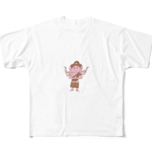 アシュラくん フルグラフィックTシャツ