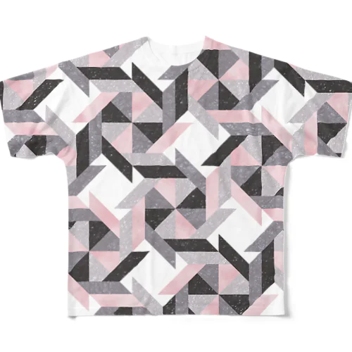 Syuriken⭐︎ハッポウシュリケン All-Over Print T-Shirt
