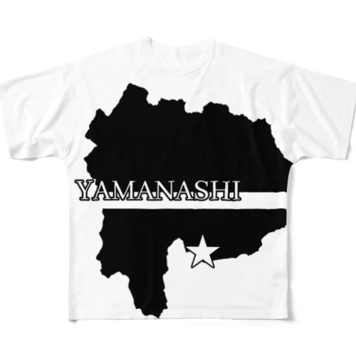 山梨県 All-Over Print T-Shirt