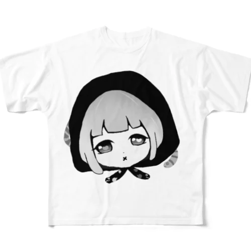 黒蜜みつこちゃん フルグラフィックTシャツ