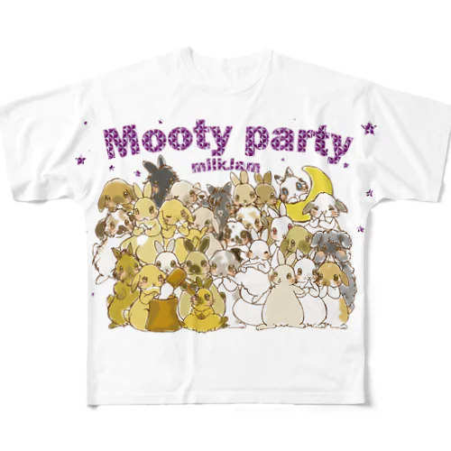 ★Mooty party★ All-Over Print T-Shirt