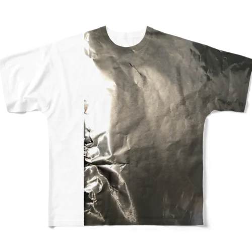 ただただシルバー All-Over Print T-Shirt