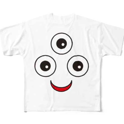 三つ目小僧 All-Over Print T-Shirt