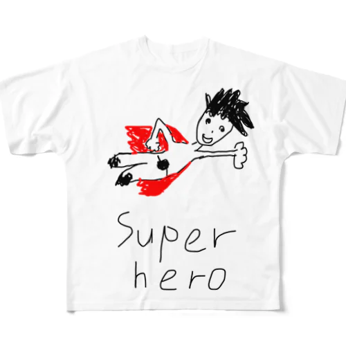 スーパーヒーロー  ディヴィット All-Over Print T-Shirt