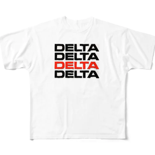 DELTA 4 フルグラフィックTシャツ