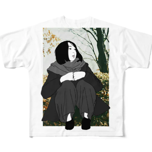 女の子 All-Over Print T-Shirt