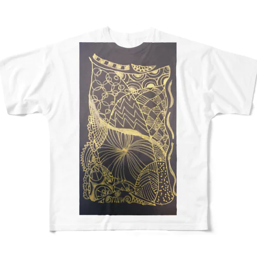 goldheart All-Over Print T-Shirt