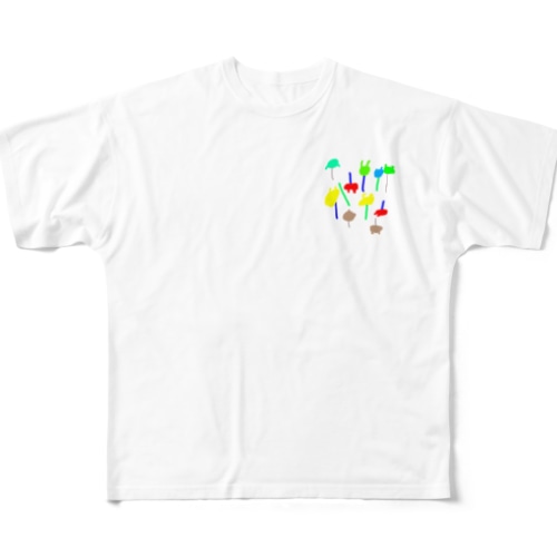 からからふるふる All-Over Print T-Shirt