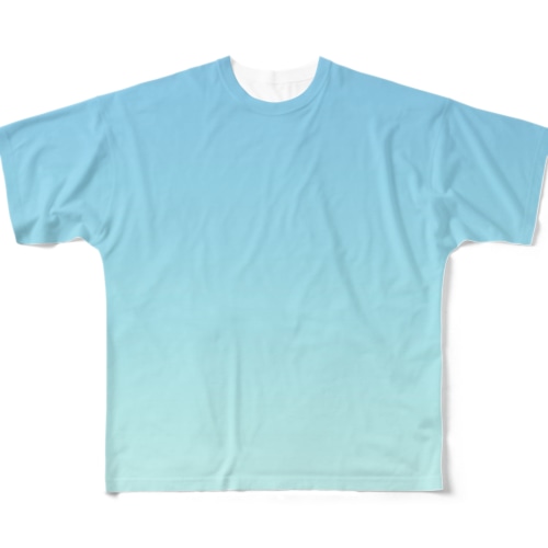 グラデーション Eternal Sky All-Over Print T-Shirt