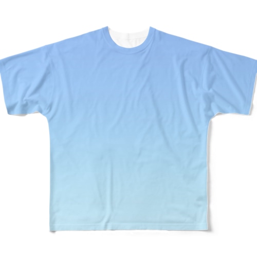 グラデーション A Fountain Beyond Imagination All-Over Print T-Shirt