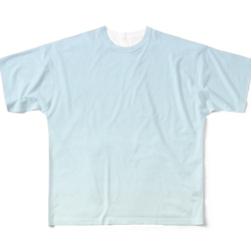 グラデーション Deep Sea Parfait All-Over Print T-Shirt