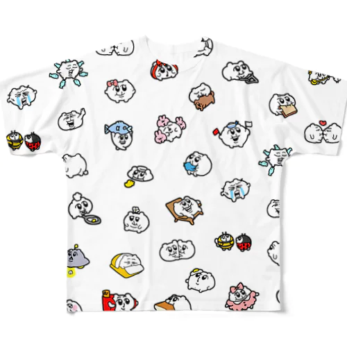 ちみまみれTこれやばいって…❤️（ドクドクドクドク） All-Over Print T-Shirt