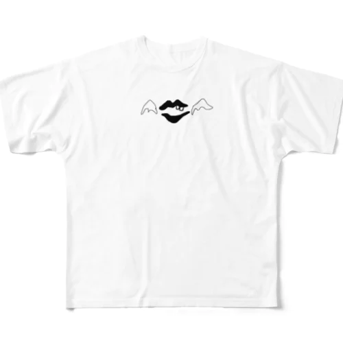 mouth peace フルグラフィックTシャツ