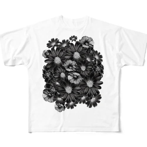 花花 フルグラフィックTシャツ