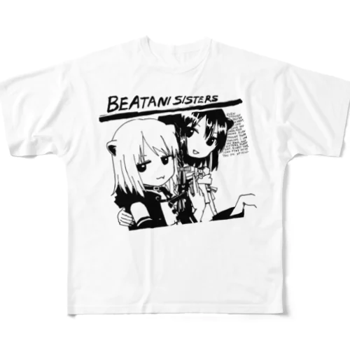 GAU/BEATANI SISTERS フルグラフィックTシャツ