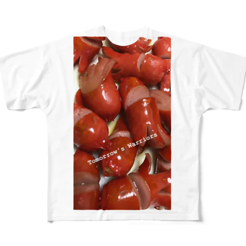 ソーセー人集合 All-Over Print T-Shirt
