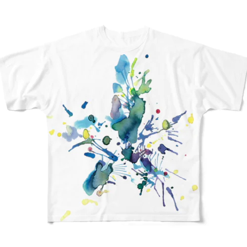 Star All-Over Print T-Shirt