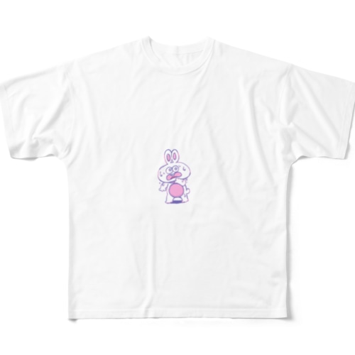 うさらぶくん All-Over Print T-Shirt