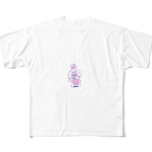 うさらぶくん フルグラフィックTシャツ